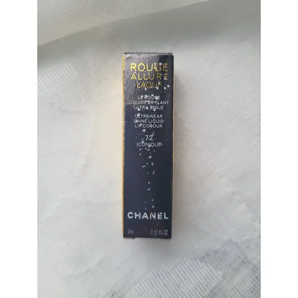 CHANEL Rouge Allure Laque Liquid Lip Colour – Shade 72 Iconique (With Box)